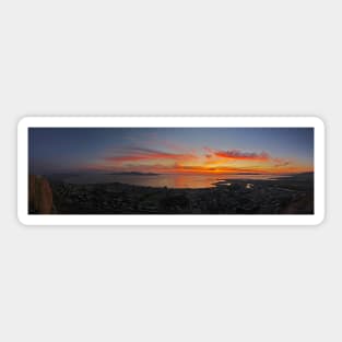 Townsville Sunrise - From Castle Hill Sticker
